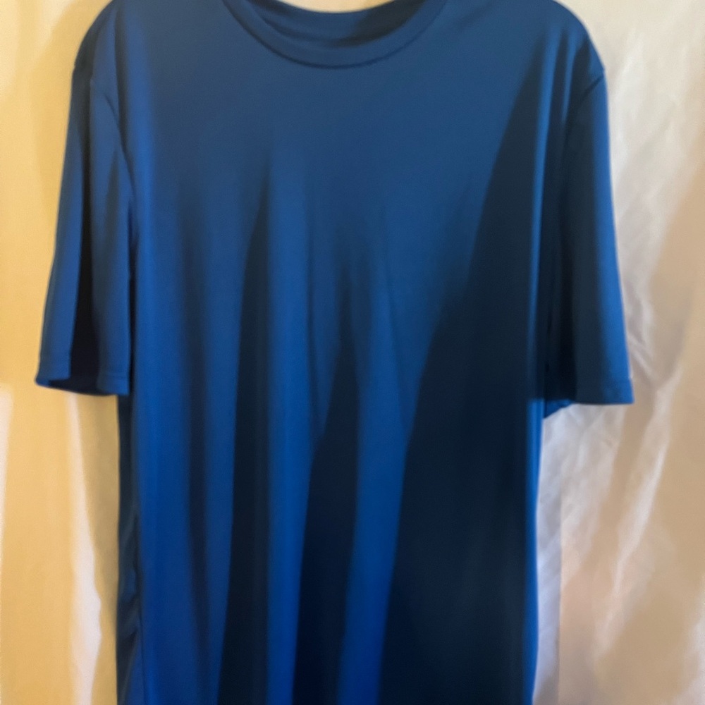 Mizuno Men's Blue Short Sleeve Tee